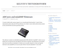 Tablet Screenshot of kelvinsthunderstorm.com